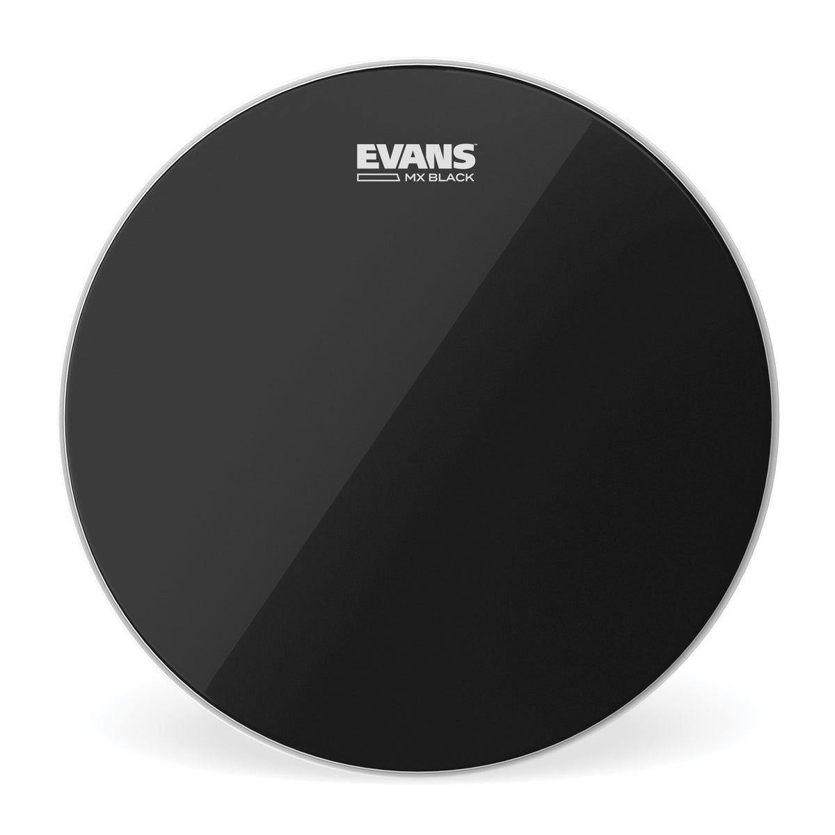 Evans MX Black Marching Tenor Drumhead - 14" - Image 1