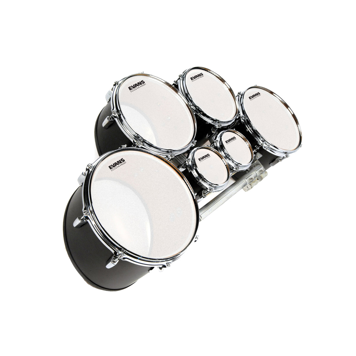 Evans MX Frost Marching Tenor Drumhead - 14" - Image 3