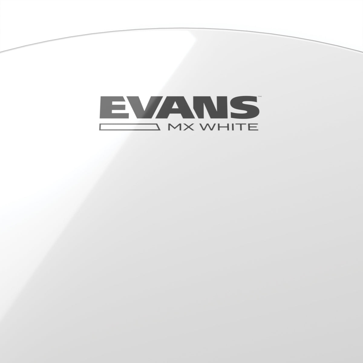 Evans MX White Marching Tenor Drumhead - 14" - Image 2