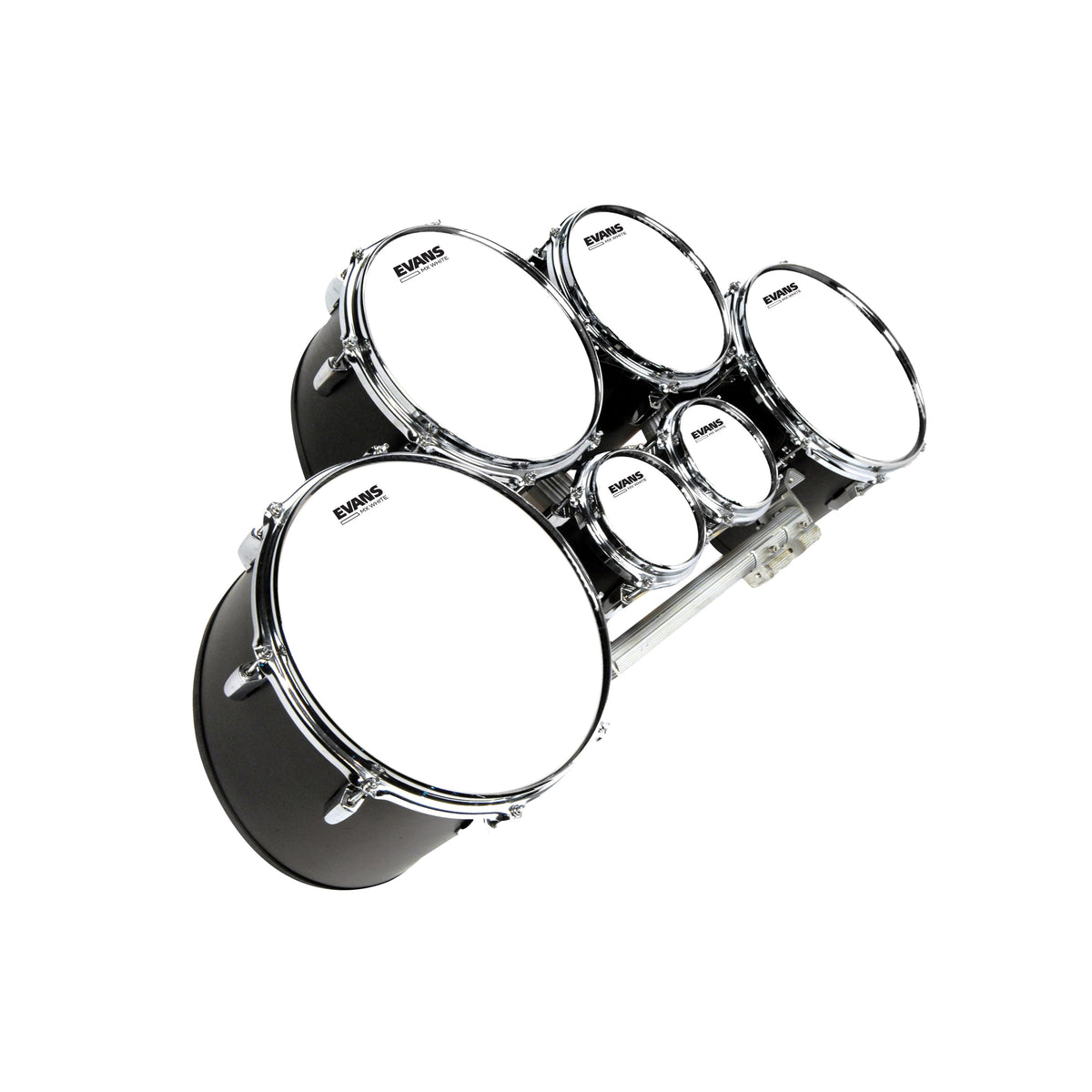 Evans MX White Marching Tenor Drumhead - 14" - Image 3