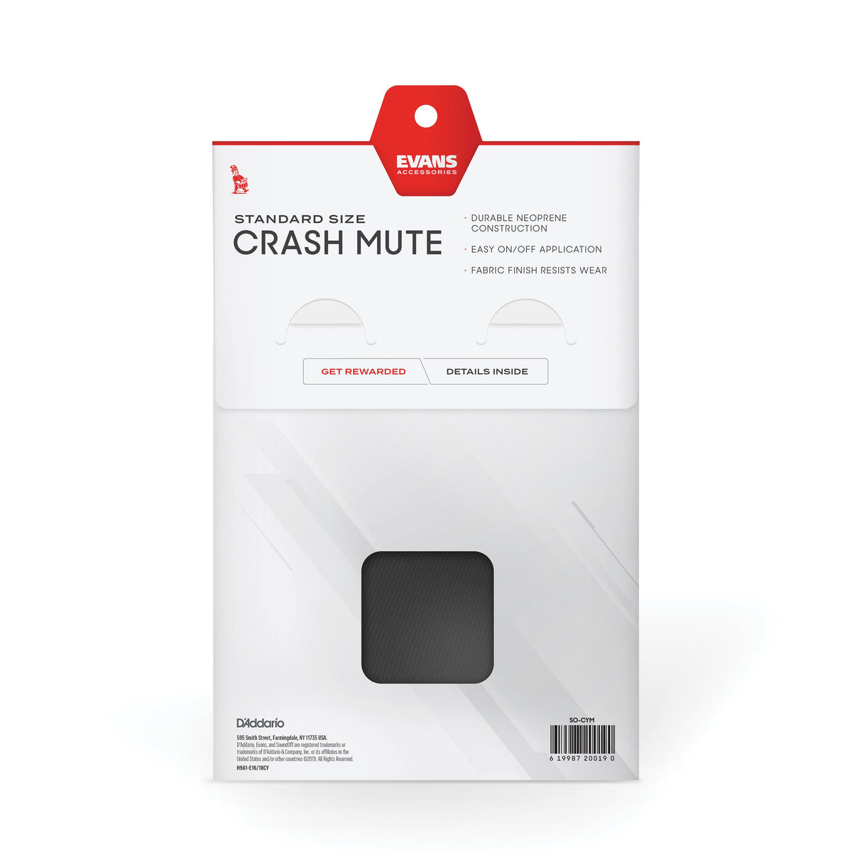 Evans SoundOff Crash Cymbal Mute - Image 3