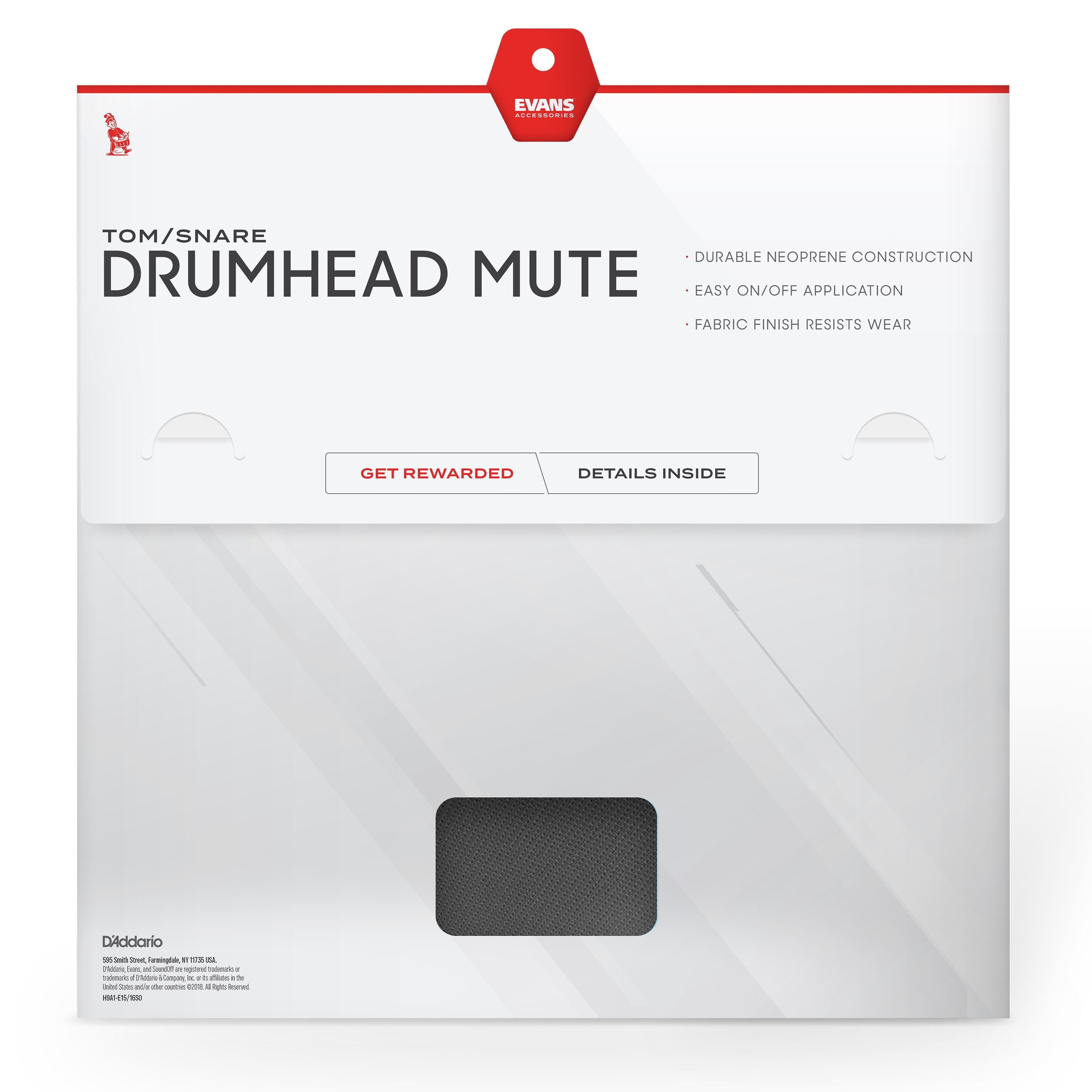 Evans SoundOff Drum Mute - 14" - Image 3