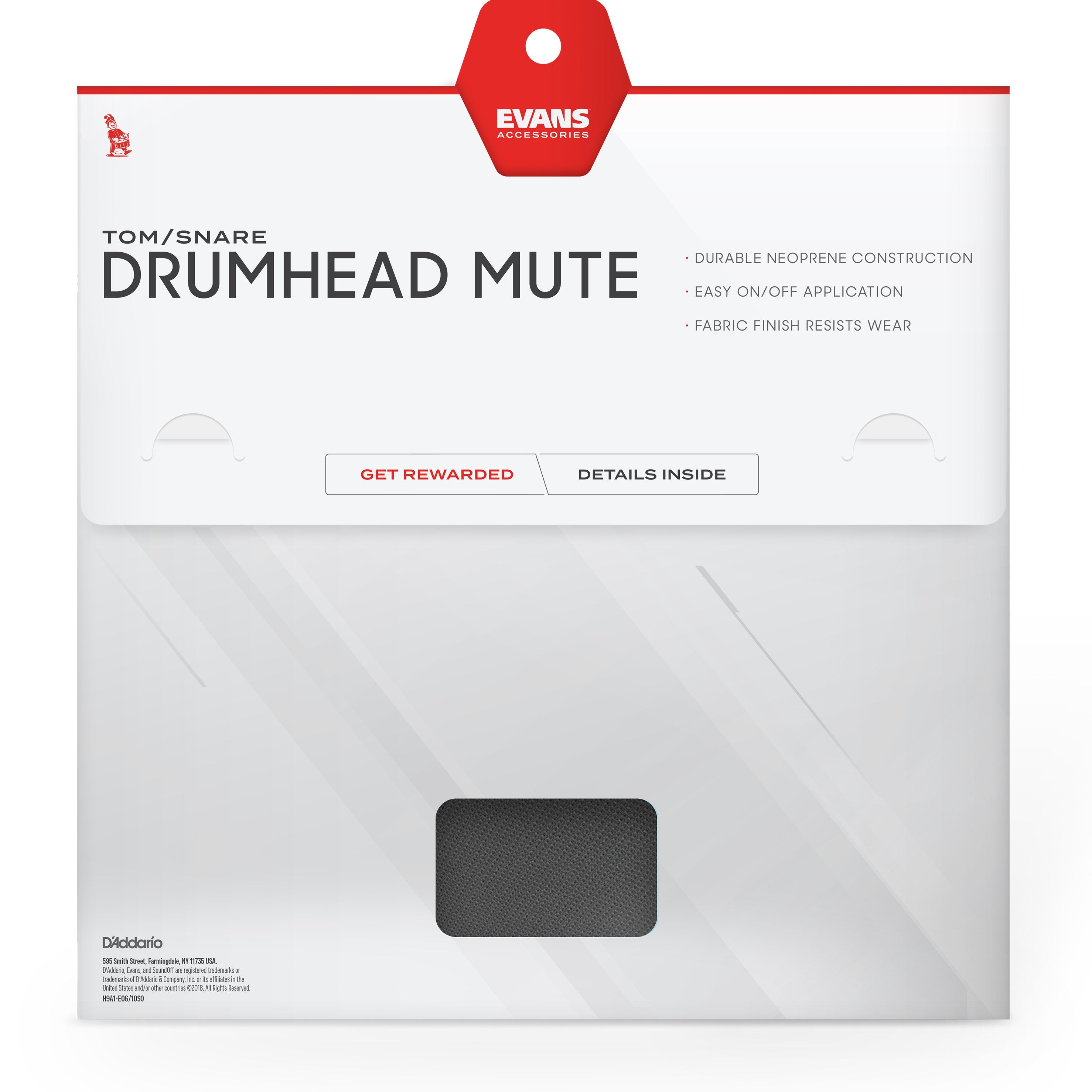 Evans SoundOff Drum Mute - 6" - Image 3