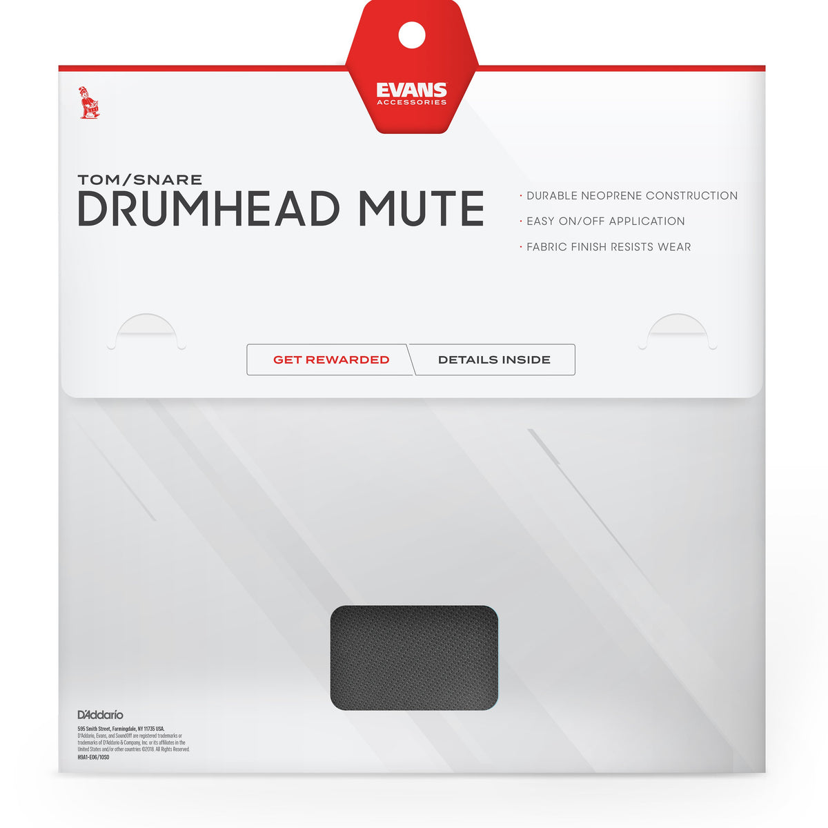 Evans SoundOff Drum Mute - 6" - Image 3