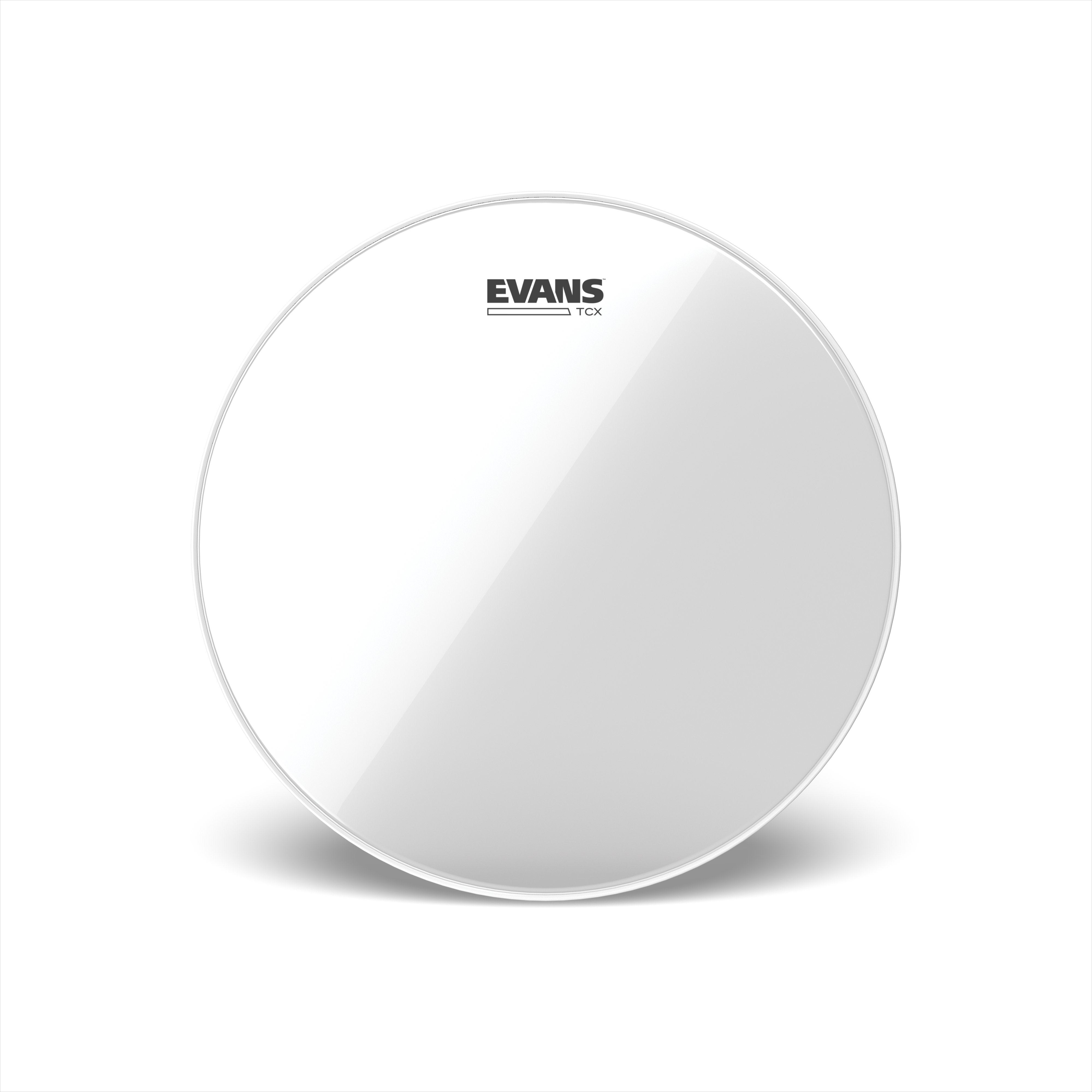 Evans TCX Clear Marching Tenor Drumhead - 10" - Image 1