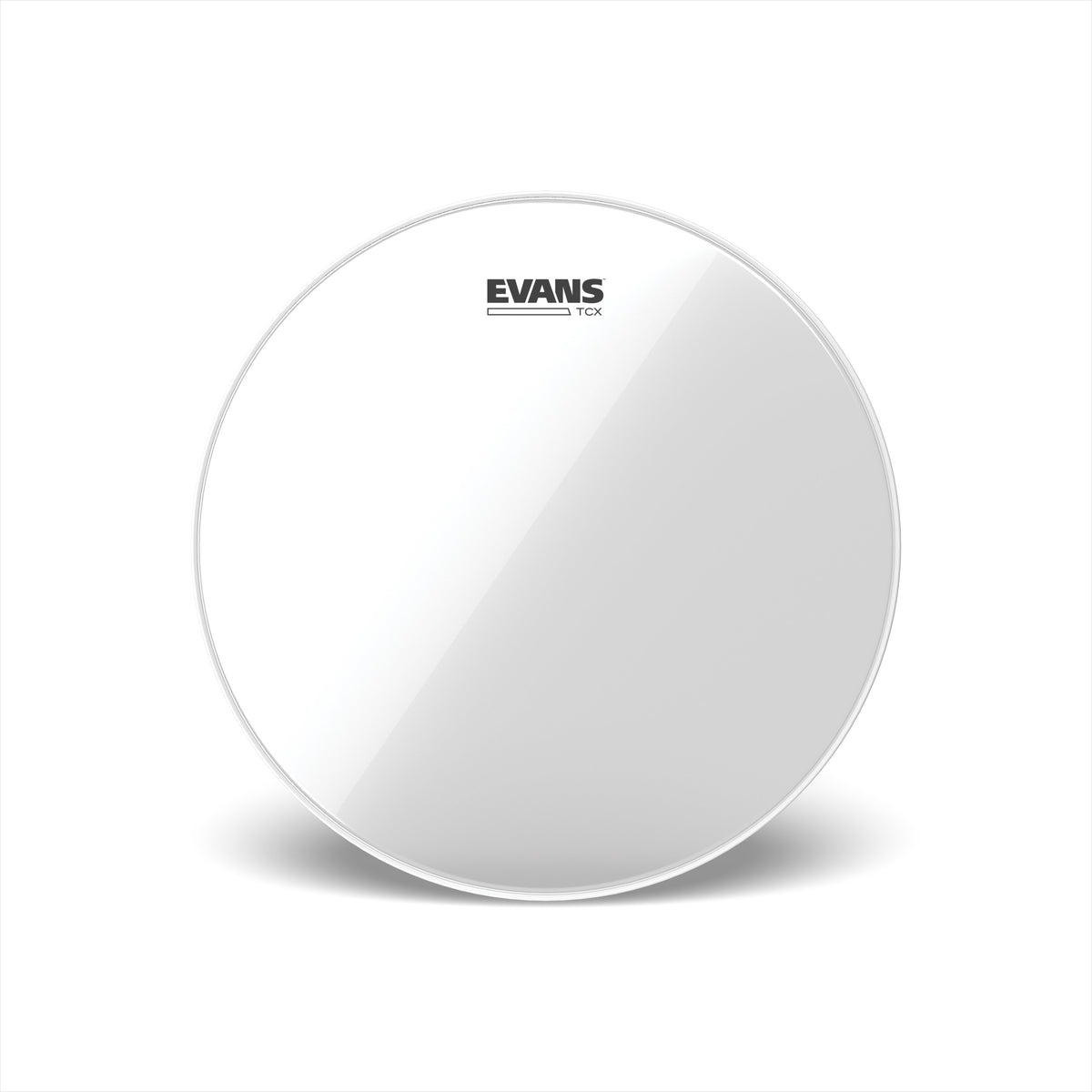 Evans TCX Clear Marching Tenor Drumhead - 10" - Image 1