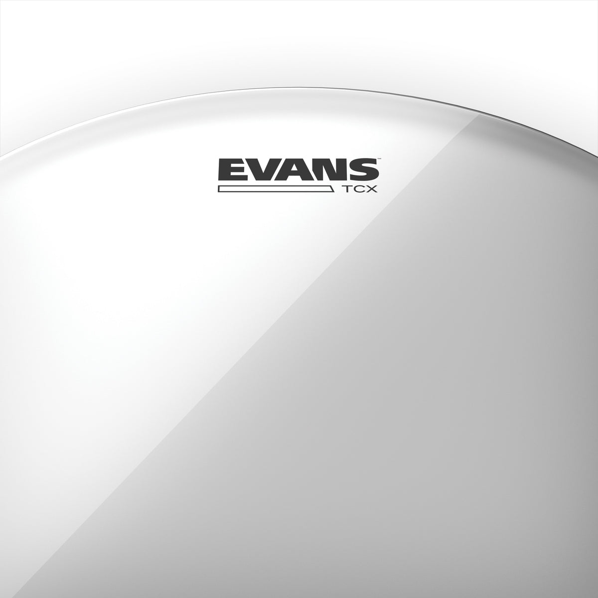 Evans TCX Clear Marching Tenor Drumhead - 8" - Image 2