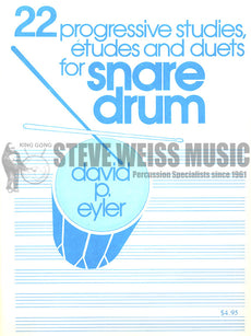 Eyler-22 Progressive Studies for Snare Drum