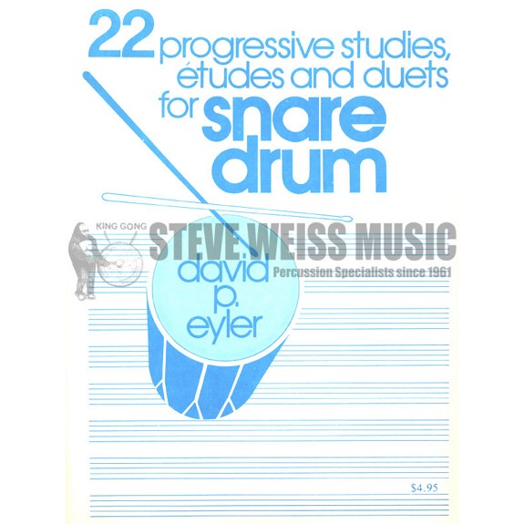 Eyler-22 Progressive Studies for Snare Drum