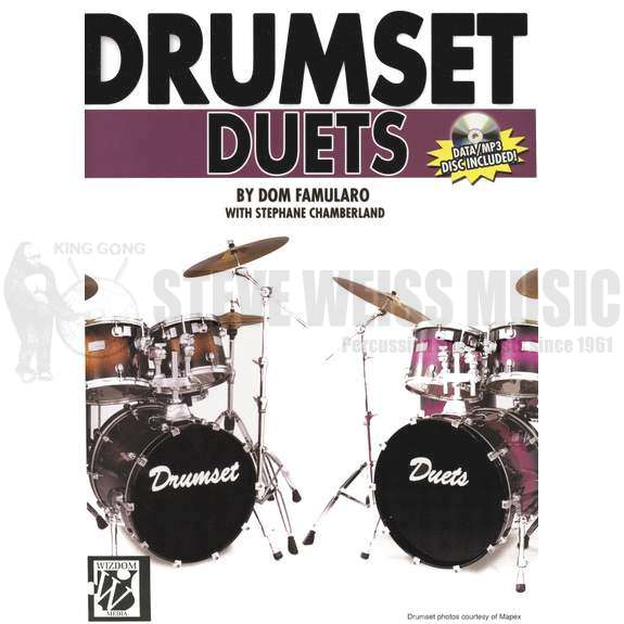 Famularo-Drum Set Duets (book w/mp3 CD)