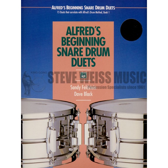 Feldstein/Black-Alfred's Beginning Snare Drum Duets (Book with CD)