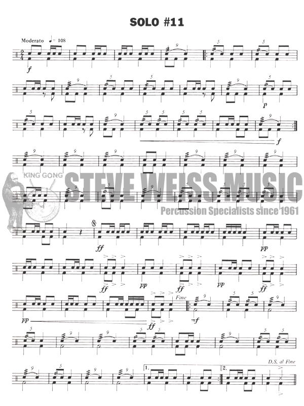 Feldstein/Black-Alfred's Beginning Snare Drum Solos (Book only)