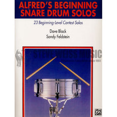 Feldstein/Black-Alfred's Beginning Snare Drum Solos (Book only)