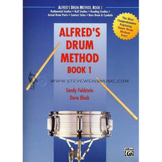 Feldstein/Black-Alfred's Drum Method book 1 (Book with DVD IN HARD CASE)