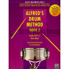 Feldstein/Black-Alfred's Drum Method Book 2 (Book with DVD IN SLEEVE)