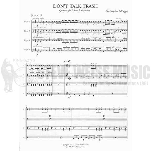 Fellinger-Don't Talk Trash (SP)-P