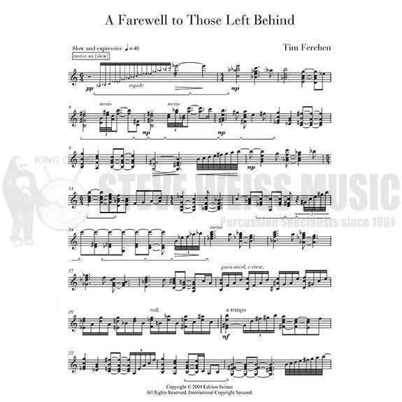 Ferchen-Farewell to Those Left Behind-V