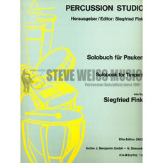 Fink-Solobook for Timpani Vol. 1