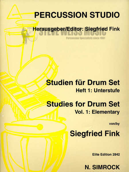 Fink-Studies for Drumset vol. 1-Elementary