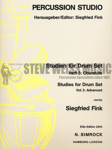 Fink-Studies for Drumset vol. 3-Advanced