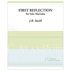 First Reflection for Solo Marimba by JB Smith Cover