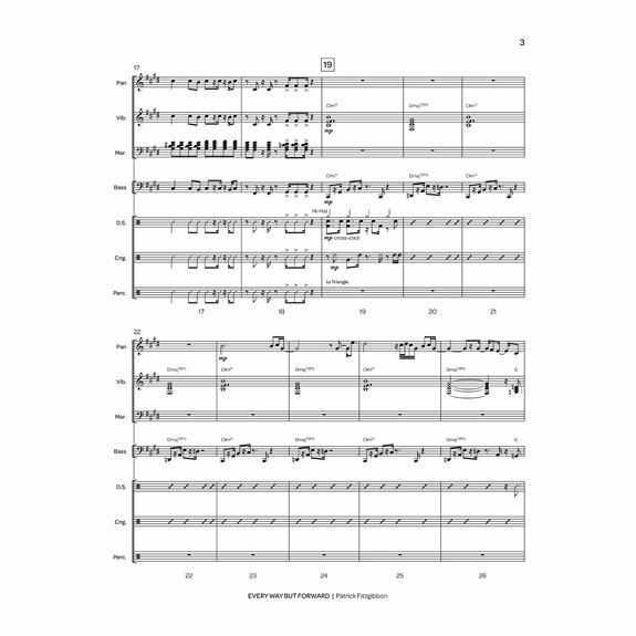 Fitzgibbon-Every Way But Forward (SP)-V/M/Steel dr./Synth bass or MIDI controller/DS/P