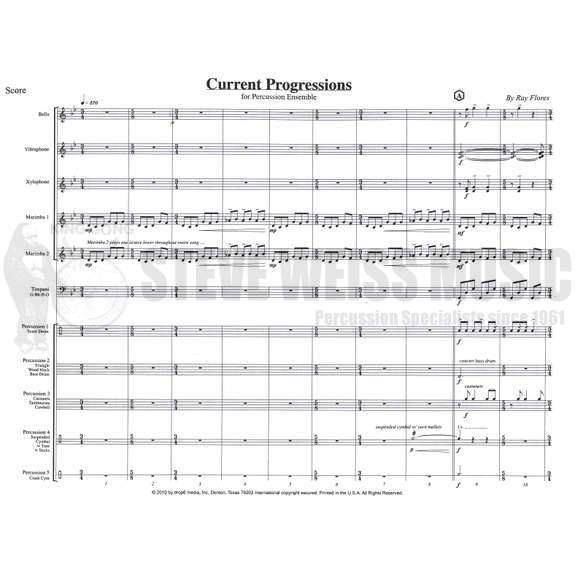 Flores-Current Progressions (SP)-B/V/X/M/4T/P