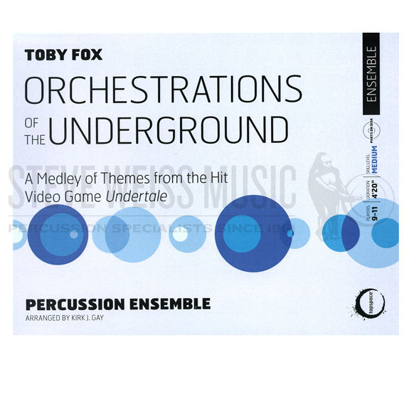 Fox-Orchestrations of the Underground arr. Gay (SP)-B/2V/ C/X/2M/4T/DS/P/EBG