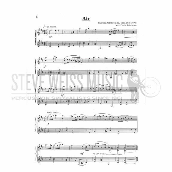 Friedman-Four Little Renaissance and Baroque Pieces-M