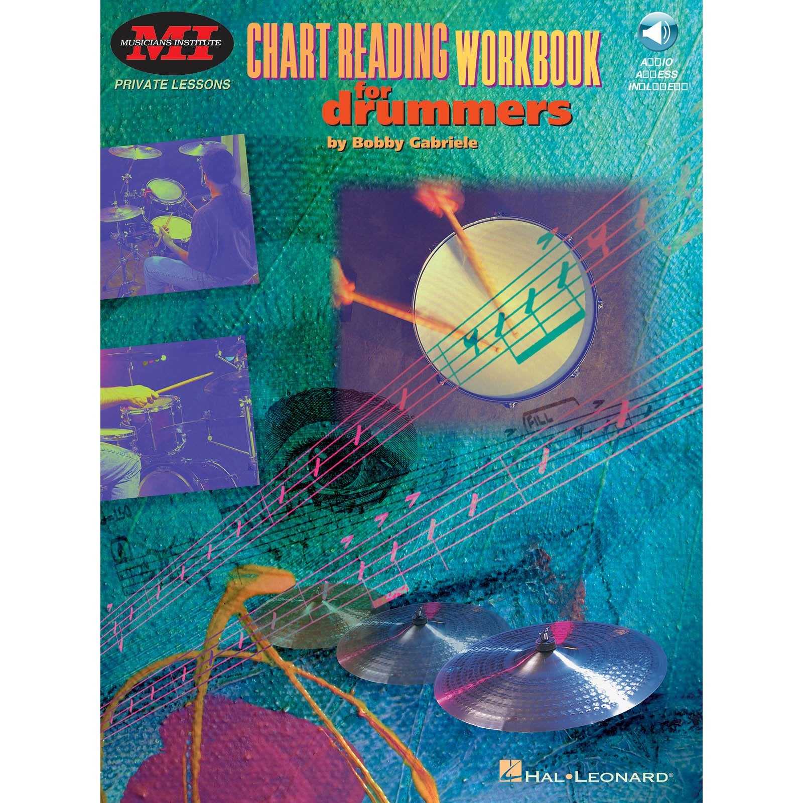 Gabriele-Chart Reading Workbook for Drummers (Online Audio Access)