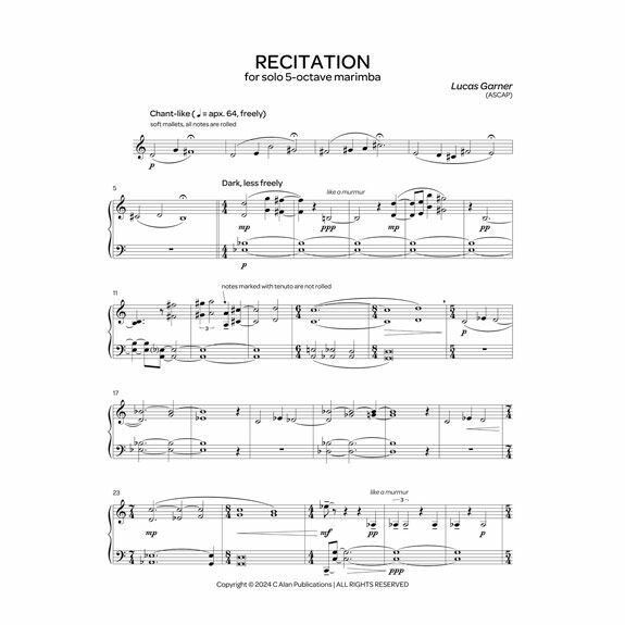 Garner, L.-Recitation-M