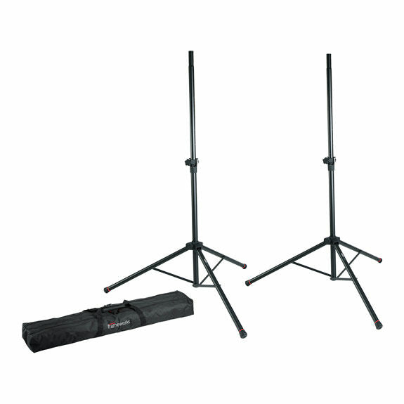 Gator Frameworks PA Speaker Stands with Carry Bag