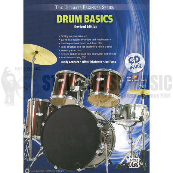 Gennaro/Finkelstein/Testa-Drum Basics revised ed. (DVD/CD