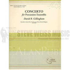 Gillingham-Concerto for Percussion Ensemble (SP) -B/2V/C/X/4M/BM