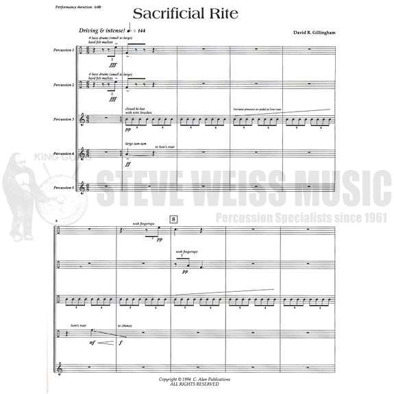 Gillingham-Sacrificial Rite (SP)-M/P