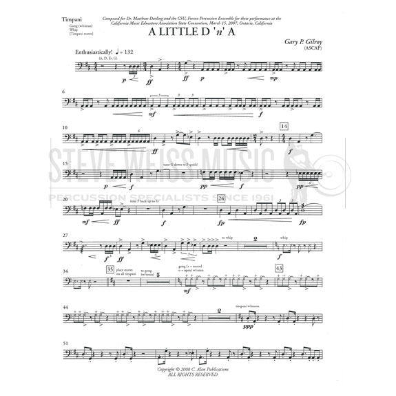 Gilroy-Little D 'n' A (SP)-B/V/C/X/M/4T/P