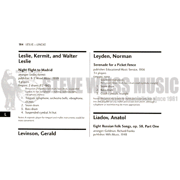 Girsberger-Percussion Assignments for Band and Wind Ens. vol. 1