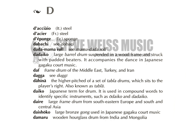 Girsberger-Practical Guide to Percussion Terminology