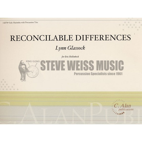Glassock-Reconcilable Differences (SP)-Solo M/V/DS/P