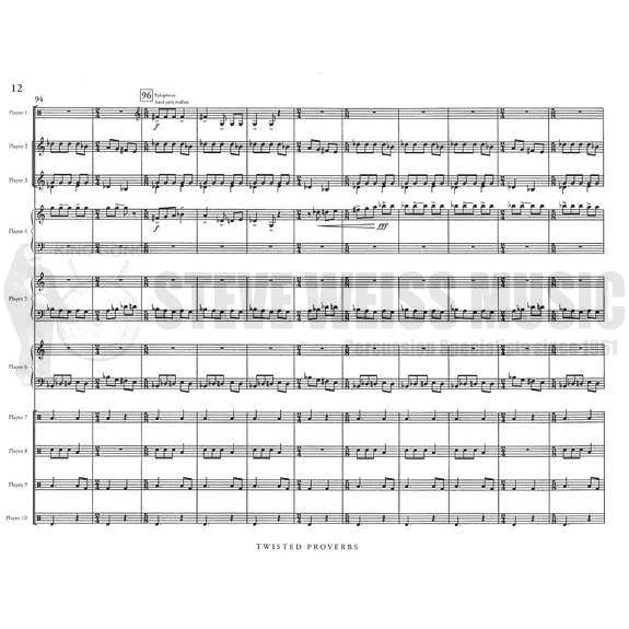 Glassock-Twisted Proverbs (SP)-B/2V/C/X/3M/P