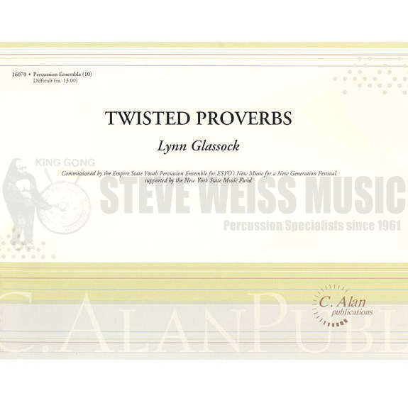 Glassock-Twisted Proverbs (SP)-B/2V/C/X/3M/P
