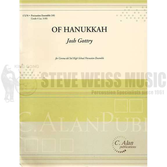 Gottry-Of Hanukkah (SP)-V/C/X/3M/4T/P
