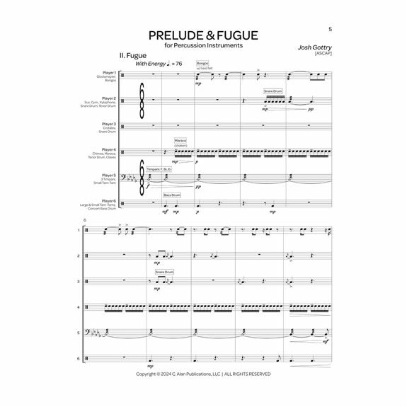 Gottry-Prelude & Fugue (SP)-B/C/Cro./X/3T/P