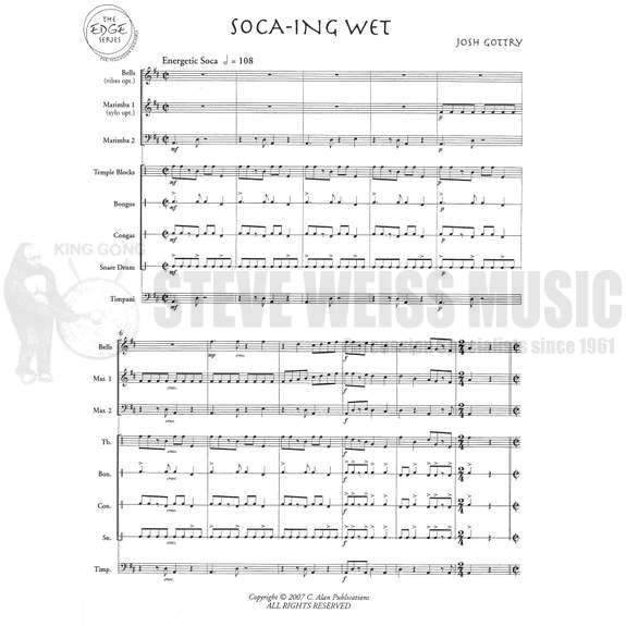 Gottry-Soca-ing Wet (SP)-B/opt. V/opt. X/2M/2T/P