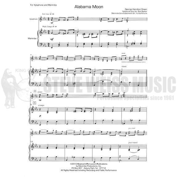 Green-Alabama Moon arr. Becker/Kimura (SP)-X/PN