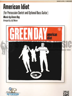 Green Day-American Idiot arr. Moore (SP)-B/V/X/2M/DS