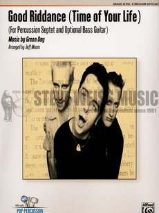 Green Day-Good Riddance arr. Moore (SP)-B/V/X/3M/BG/DS