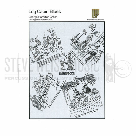 Green-Log Cabin Blues arr. Becker (SP)-X/4M