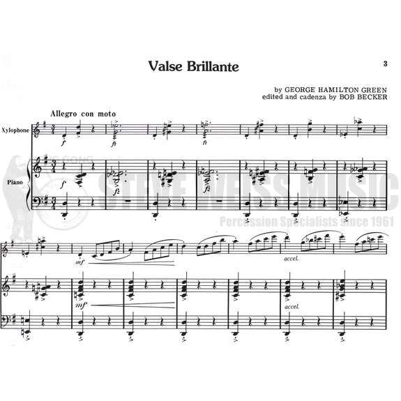 Green-Valse Brillante-arr. Becker (SP) X/PN
