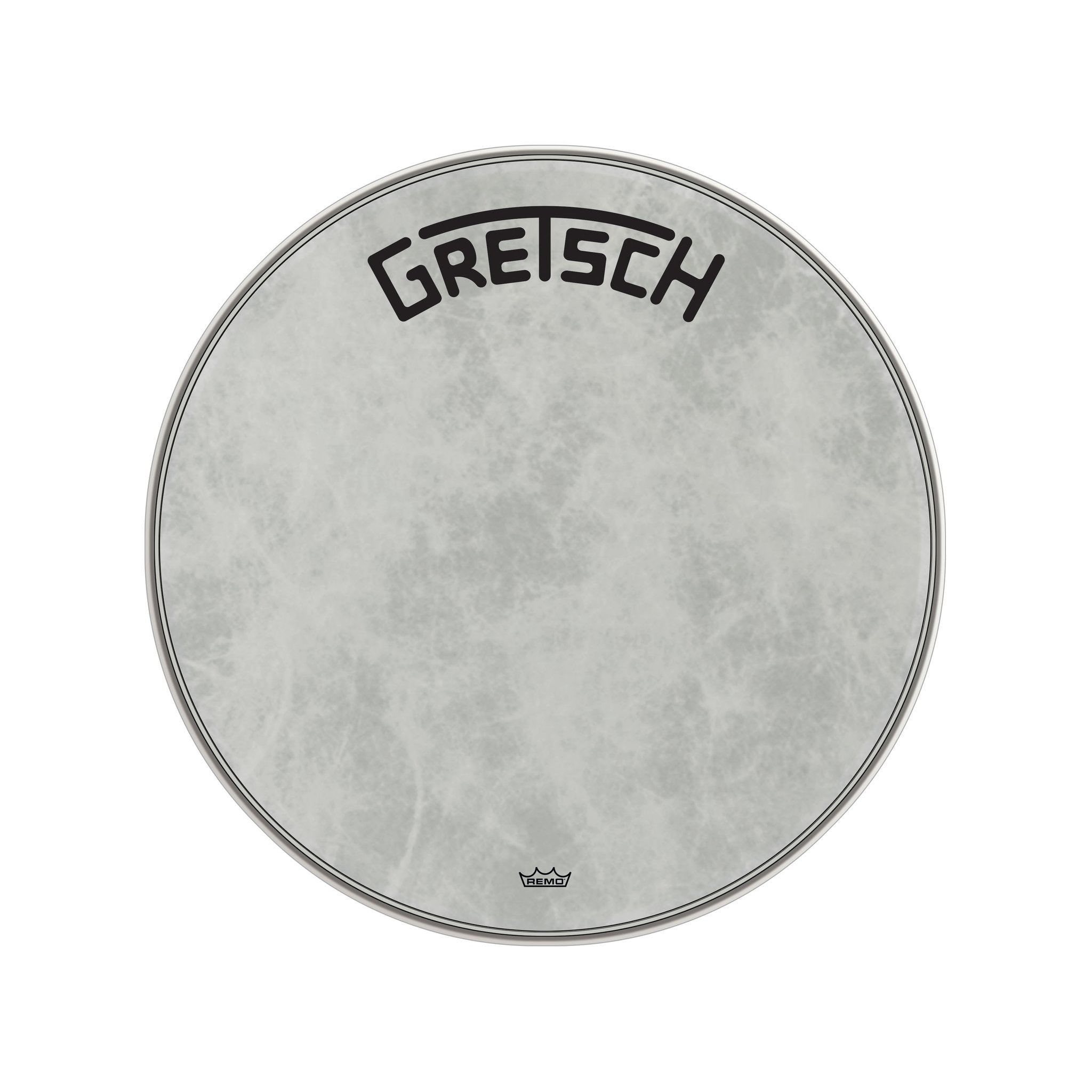 Gretsch 22" Fiberskyn Bass Drum Head with Broadkaster Logo grdhfs22b